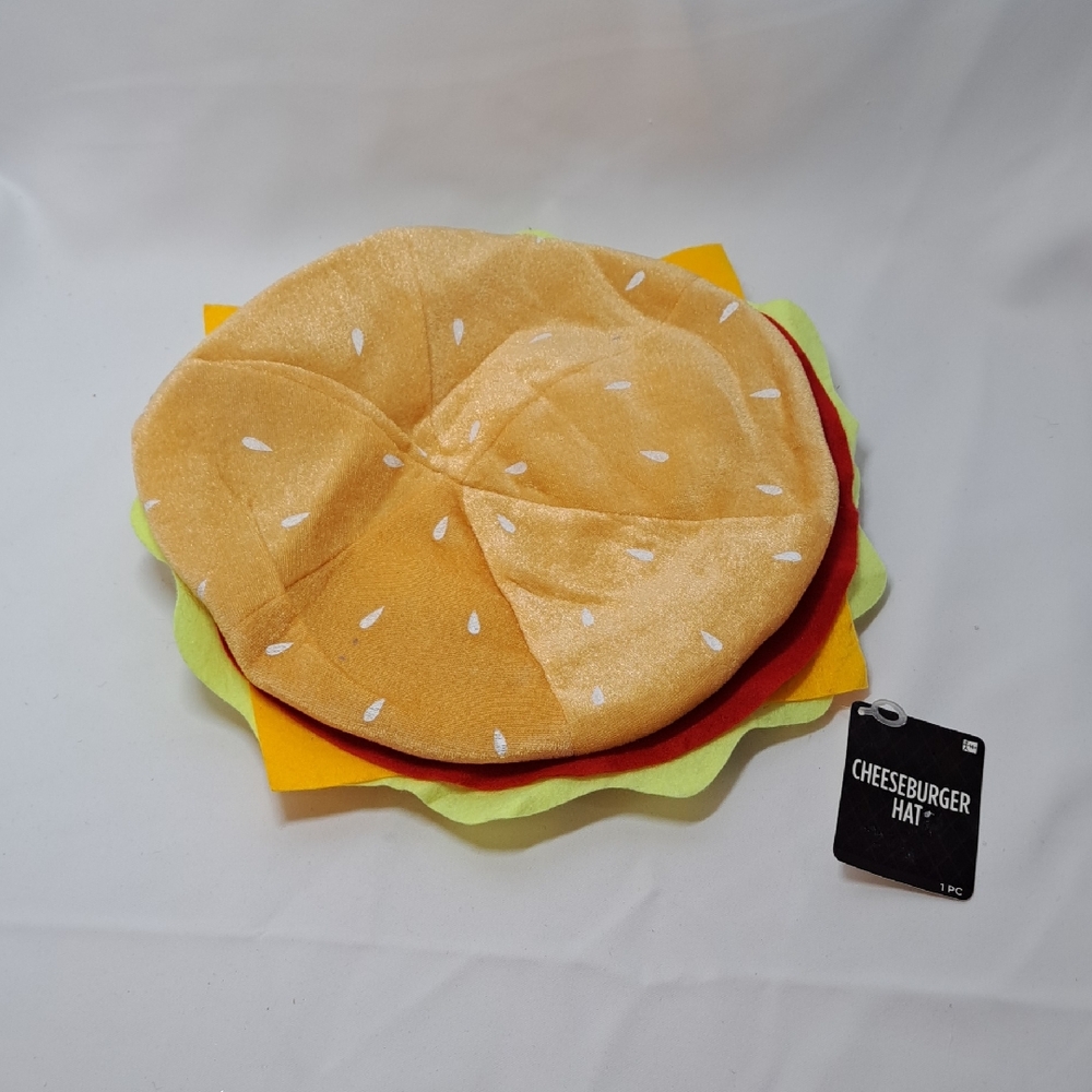 Women's Playful Cheeseburger Hat